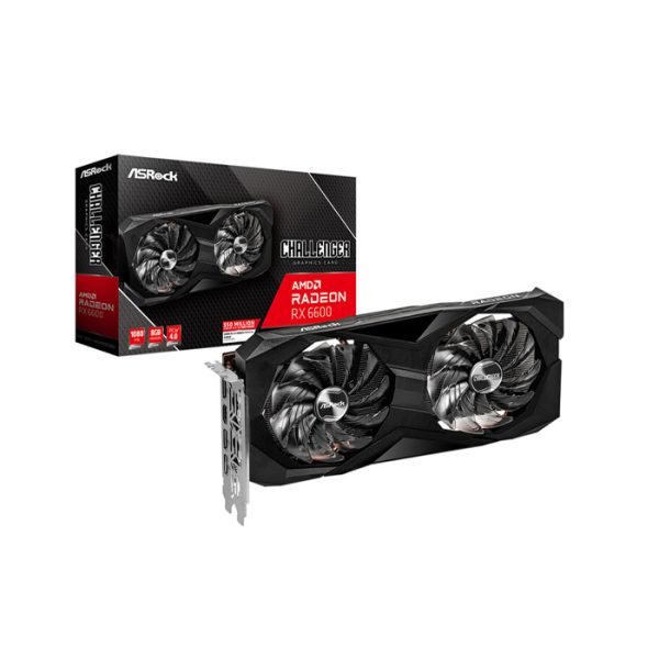 ASRock Radeon RX6600 Challenger D 8GB Video Card GPU