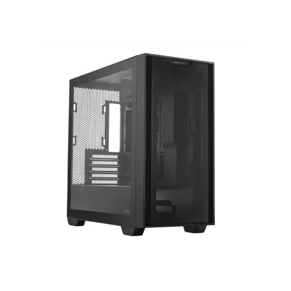 Asus A21 Micro-ATX/Mini-ITX TG Gaming Case - Black