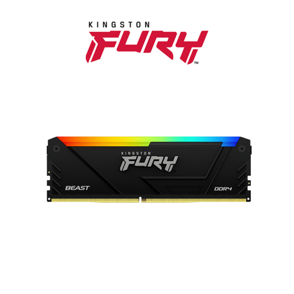 Kingston FURY Beast RGB DDR4 8GB 3200MHz | 16GB 3600Mhz RAM