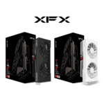 XFX Swift Radeon RX 9060XT 16GB DUAL Graphics Card Black | White GPU 9060 XT Video Card