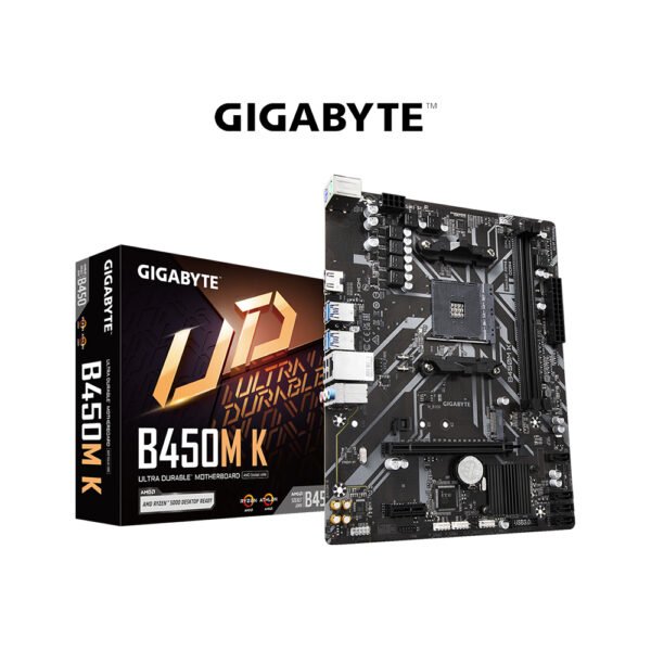 Gigabyte B450M K Ultra Durable Motherboard