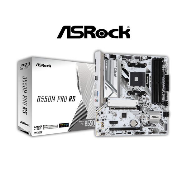 ASrock B550M Pro RS Micro ATX Motherboard