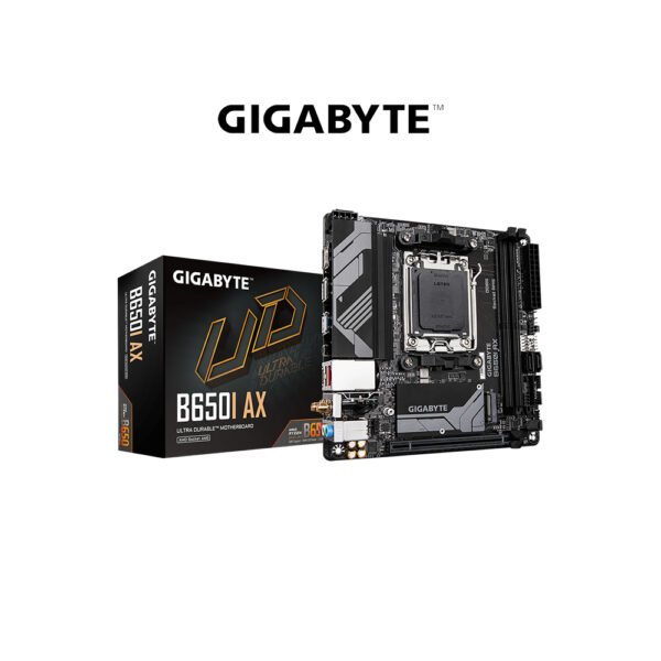 Gigabyte B650I AX ITX Form Factor AM5 DDR5