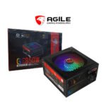 Agile 850W GE850W 80+ Bronze Full Modular RGB Fan Power Supply ATX PSU