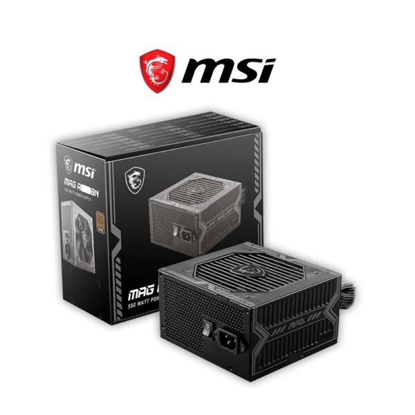 MSI Mag A550BN | A650BN | A750BN 80+ Bronze Power Supply ATX