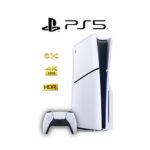 Sony PS5 Playstation 5 Slim w/ Controller Disc Edition Gaming Game Console