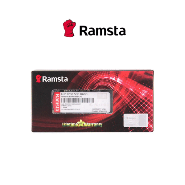 RAMSTA R600 128GB | 256GB | 512GB | 1TB M.2 SATA SSD Storage