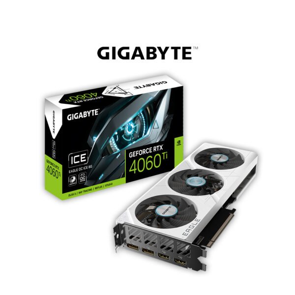 Gigabyte GeForce RTX 4060Ti Eagle ICE OC 8Gb Graphics Card
