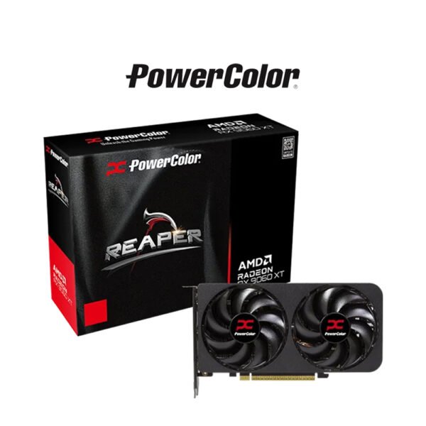 PowerColor Radeon RX 9060XT Reaper AMD 8Gb | 16Gb Graphics Card