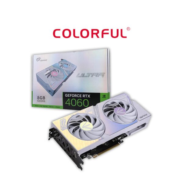 Colorful iGame GeForce RTX 4060 Ultra White OC 8GB Graphics Card