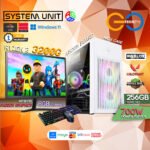 AMD Ryzen 5 3200G Desktop PC With 19″ Monitor PC Build