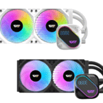 Darkflash Explore DO-240 Aio CPU Liquid Cooler RGB Black | White D0240 DO240