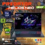 Acer Predator Helios Neo PHN165-71-72WE Black | 16" WQXGA 240Hz Oled | Intel Core Ultra 7 255HX | RTX 5060 | 16GB RAM | 512GB SSD | Windows 11 Home | MS Office Home & Student 2024 Gaming Laptop