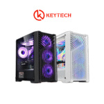 Keytech Cuirass MATX Tempered Desktop Computer PC Case
