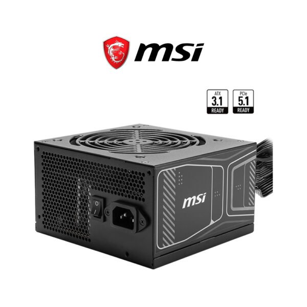 MSI A750GN | A850GN 80+ Gold Non Modular Power Supply PSU