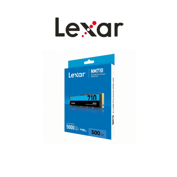 Lexar NM710 500GB NVME M.2 Gen4 SSD Storage