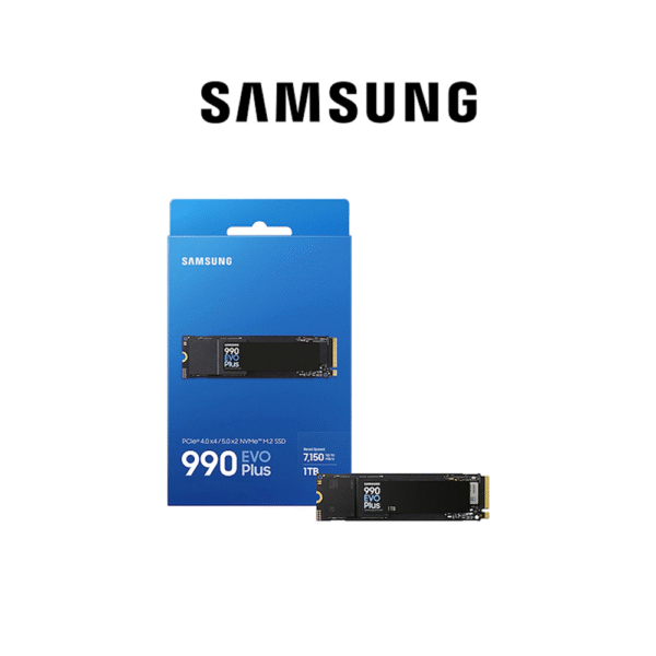 Samsung 990 EVO PLUS 1TB NVME M.2 Gen4 SSD Storage