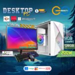 AMD Athlon 300GE Desktop PC With 19″ Monitor PC Build