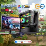 AMD Ryzen 5 3400G Desktop PC With 19″ Monitor PC Build