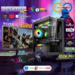 AMD Ryzen 5 4500+ RX 6500XT 4GB | 16GB Ram Desktop PC Build Bundle Set