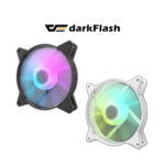 Darkflash C6 ARGB Fans 3 in 1 kit | Single White | Black Case Fan