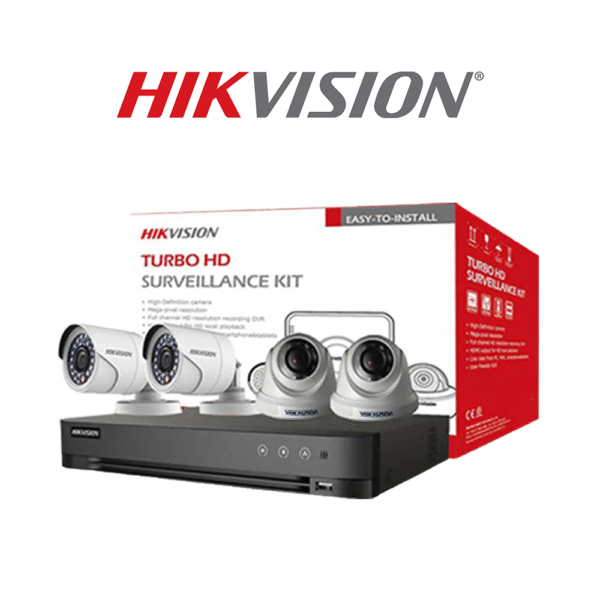 Hikvision 4 Channel Eco 2MP Set Bundle CCTV