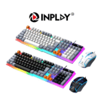 Inplay STX 365 RGB Black | White Keyboard & Mouse Bundle