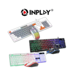 Inplay STX200 | STX360 | STX380 Rainbow Backlit RGB Keyboard & Mouse Bundle