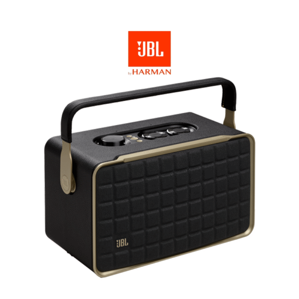 JBL Authentics 300 Portable Smart Home Speaker with Wi-Fi, Bluetooth and Voice Assistants