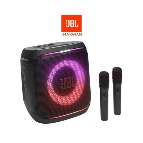 JBL PartyBox Encore 2 with 2 Microphone Mic Portable Speaker
