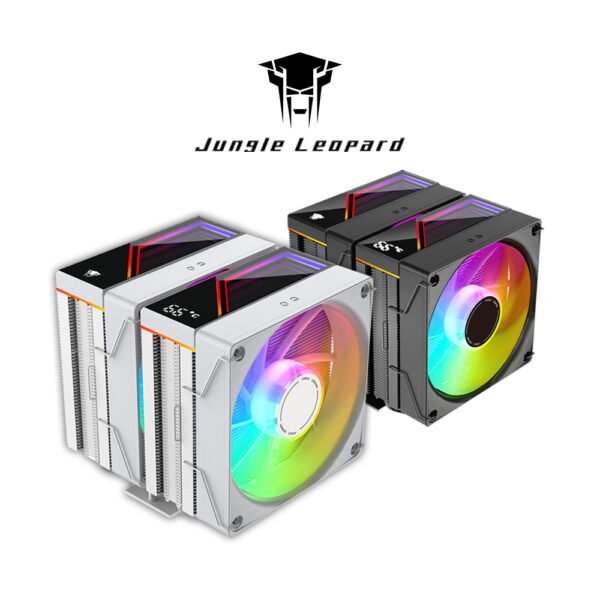 Jungle Leopard KF620 DGT ARGB White | Black CPU Cooler