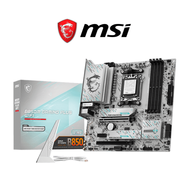 MSI B850M GAMING PLUS WIFI AM5 DDR5 Motherboard