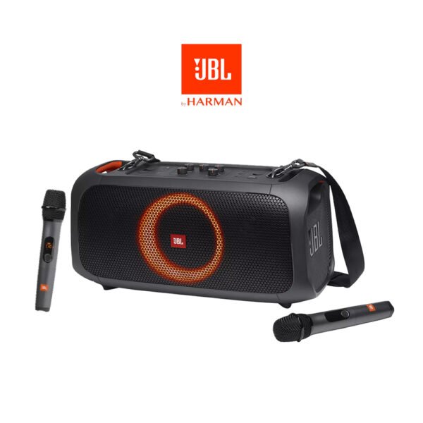 JBL PartyBox On The Go OTG Essential Portable Party Speaker with Wireless Mic Bluetooth