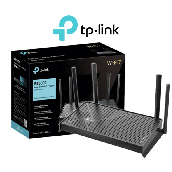 TP-Link Archer BE230 BE3600 Dual-Band Wi-Fi 7 Router