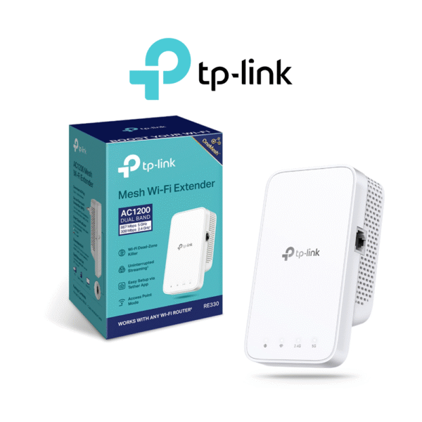 TP-Link RE330 AC1200 Mesh Wi-Fi Extender