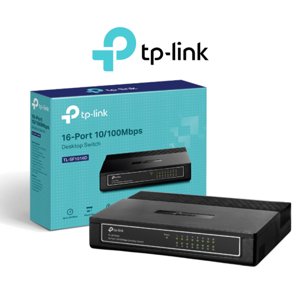 TP-Link TL-SF1016D 16-Port 10/100Mbps Desktop Switch