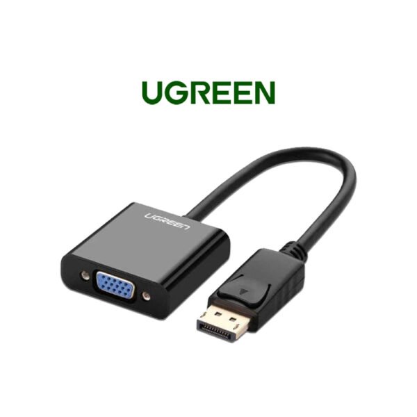UGREEN DP109 Display Port Male to VGA Female Converter Adapter 20415