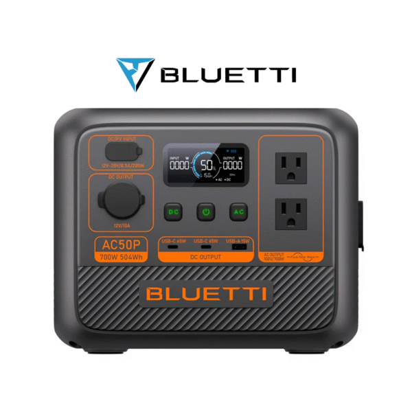 BLUETTI AC50P PORTABLE POWER STATION 700W 448WH