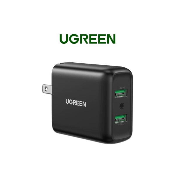 UGREEN CD161 Quick Charger 36W Dual Wall Charger 70151