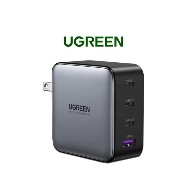 UGREEN CD226 Nexode 100W USB-C Quickcharge 4.0 Mobile/Laptop Fast Charger Adapter 4 Ports 40737