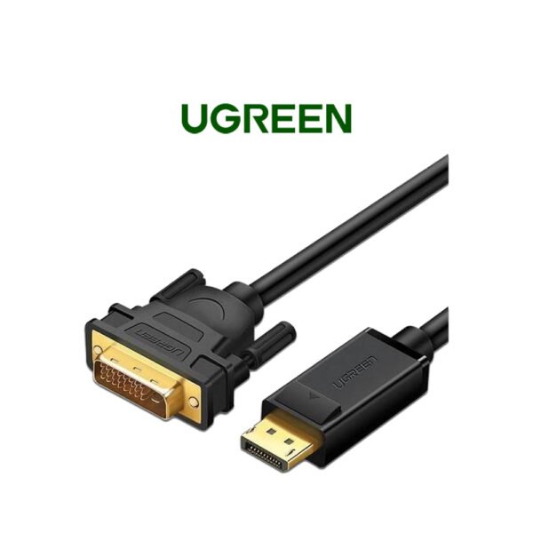UGREEN DP103 Display Port to DVI Male 2Meters Cable Adapter 10221