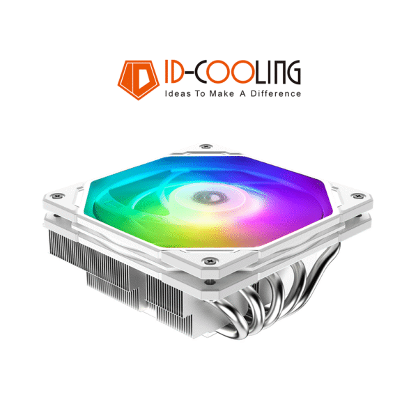 IDCooling IS-55 White ARGB CPU Fan Cooler Low Profile