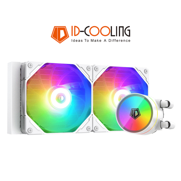 IDCooling Zoomflow 240XT White 240mm CPU AIO Liquid Cooler