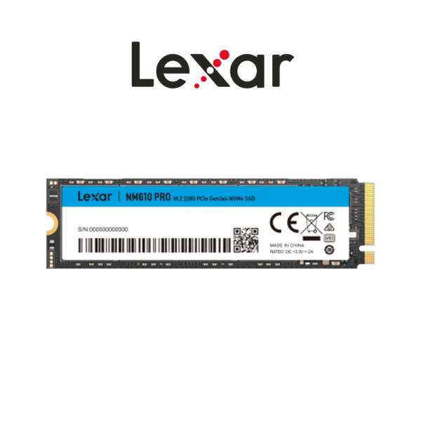 Lexar NM610PRO 1TB M.2 Gen3 SSD Storage