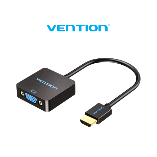 Vention HDMI to VGA with USB 2.0 Micro B Female w/ Audio Port 0.15m Converter Adapter