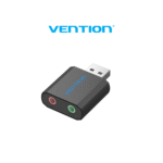 Vention USB Sound Card 3.5mm Stereo And Mic Soundcard Splitter Black (VAB-S17-B)