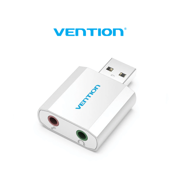 Vention USB Sound Card 3.5mm Stereo And Mic Soundcard Splitter S13
