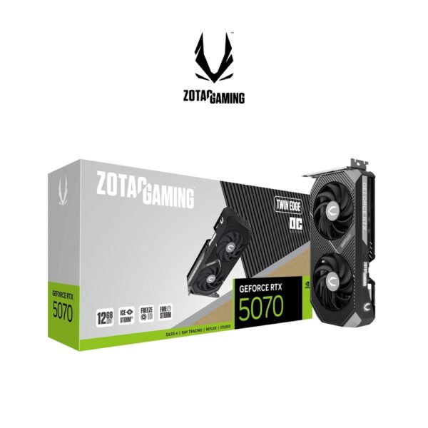 ZOTAC GeForce RTX 5070 Twin Edge OC 12GB Graphics Card GPU Video Card