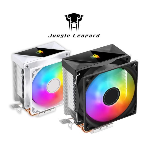 Jungle Leopard K200 Black | White RGB CPU Air Cooler Fan