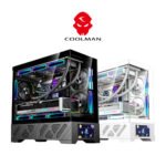 Coolman Millennium with Digital Display Case MATX PC Chassis